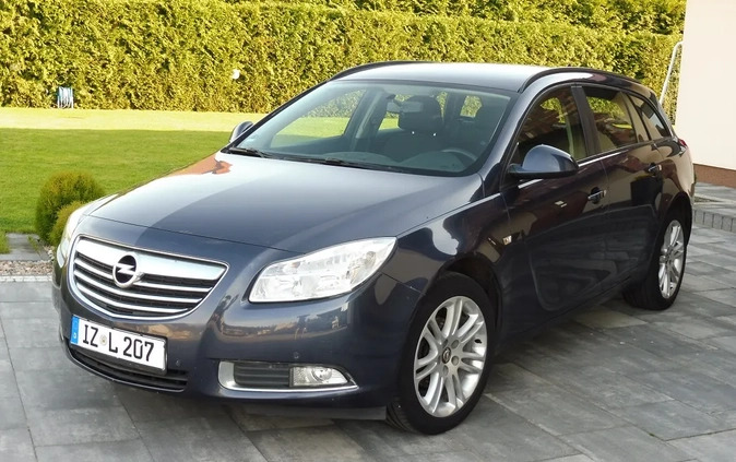 Opel Insignia cena 19900 przebieg: 207154, rok produkcji 2009 z Czarne małe 172